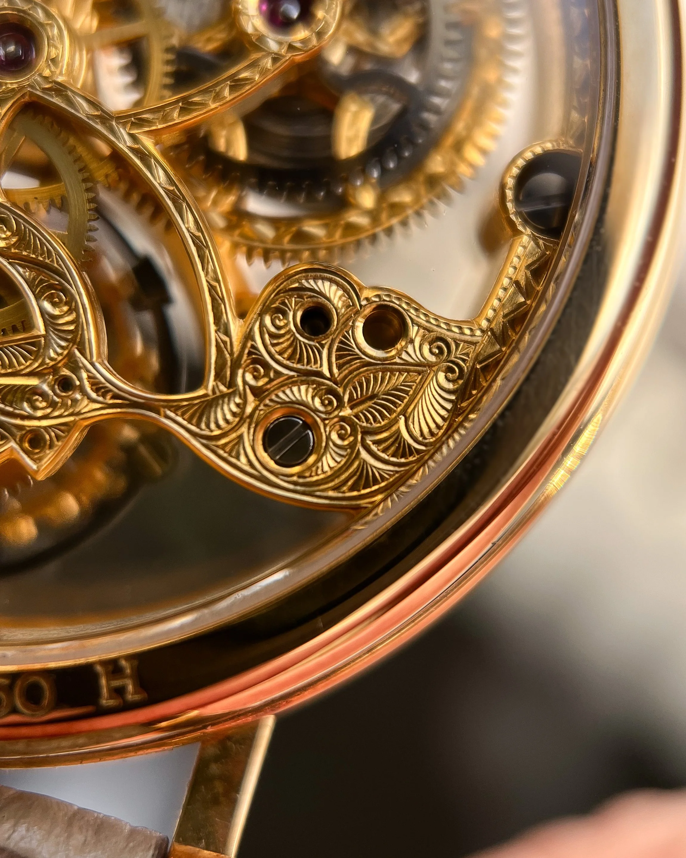 1992 Vacheron Constantin Skeletonized Chronograph 47102